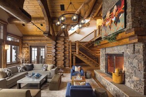 Smart-TV, Kamin, Drucker