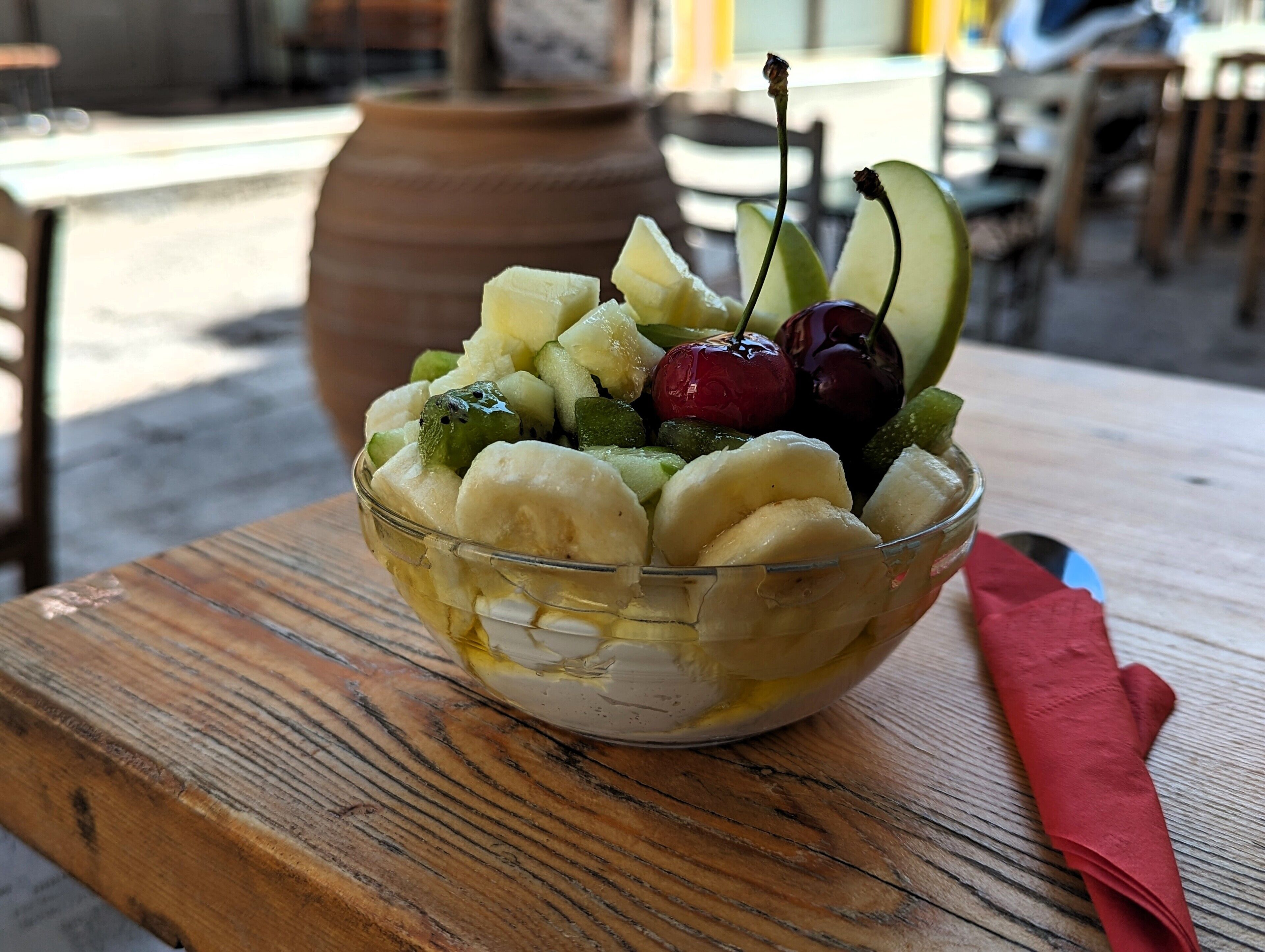 Daily cooked-to-order breakfast for a fee