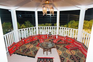 Property grounds - Stylish palm villa with full sea views (Sahl Hasheesh/Hurghada)
