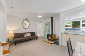 TV, fireplace, ping pong