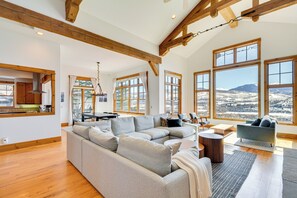 TV, fireplace, video games - Hot Tub & Mtn-Views! Luxe Group Getaway in Edwards (Edwards)