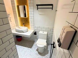 Ducha, cabezal de ducha tipo lluvia, secador de pelo, bidet