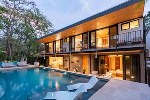 Pool - Luxury beachside estate with 2 homes, 10 bedrooms, pool, sleeps 24 (Cabo Velas)