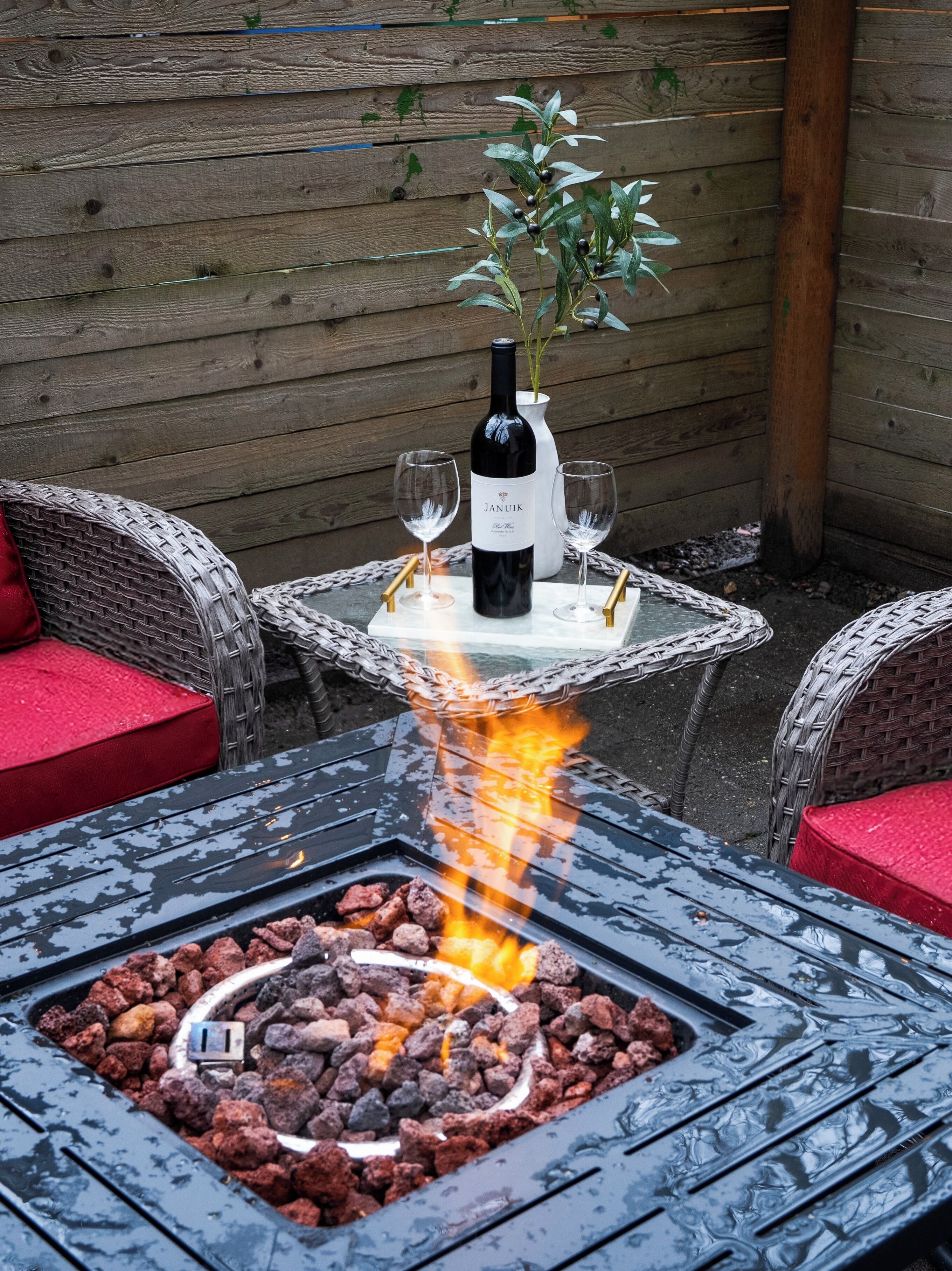 Overnattingsstedets uteområder