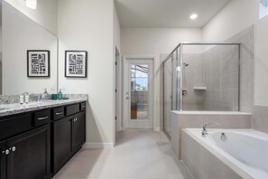 House, Multiple Beds, Patio, Garden View (2231LC WIR) | Bathroom | Designer toiletries - Escape to Luxury: Magical 10-bedroom Villa Near Disney World! (Davenport)
