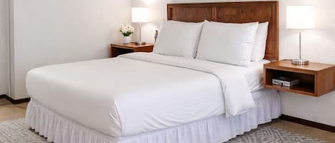 Habitación individual estándar, 1 cama Queen size, para no fumadores | Escritorio, espacio para trabajar con laptop y wifi gratis