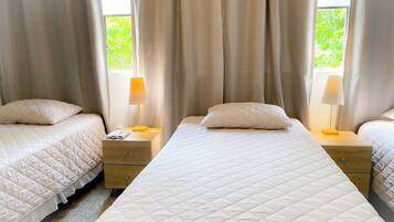 1 chambre, fer et planche Ă repasser, Wi-Fi, draps fournis