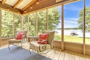 Interior - Stunning Lake Views w/Dock, Grill, Screened Porch (Inman)