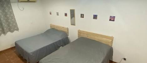 1 غرفة نوم وواي فاي وملاءات أسرّة