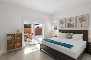 4 bedrooms, iron/ironing board, travel crib, free WiFi