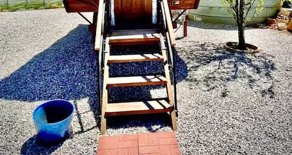 Unique Glamping Pioneer Wagons