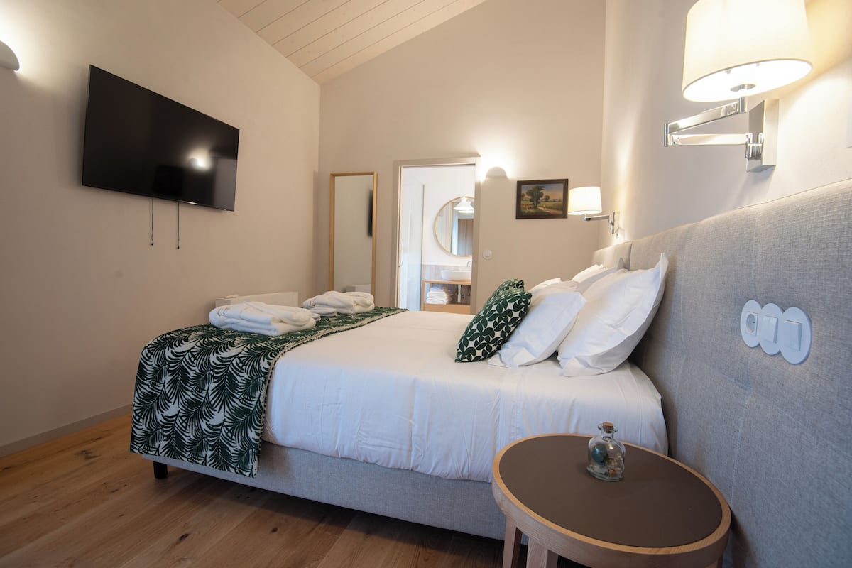 Premium bedding, memory foam beds, minibar, in-room safe