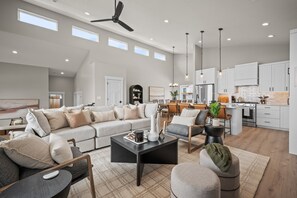 TV connectée, cheminée