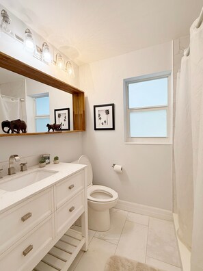 シャワー、ヘアドライヤー、タオル、石鹸