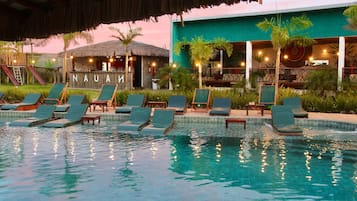 Villa | Pool | Indoor pool, outdoor pool, sun loungers