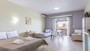 1 多间卧室、免费 WiFi、床单