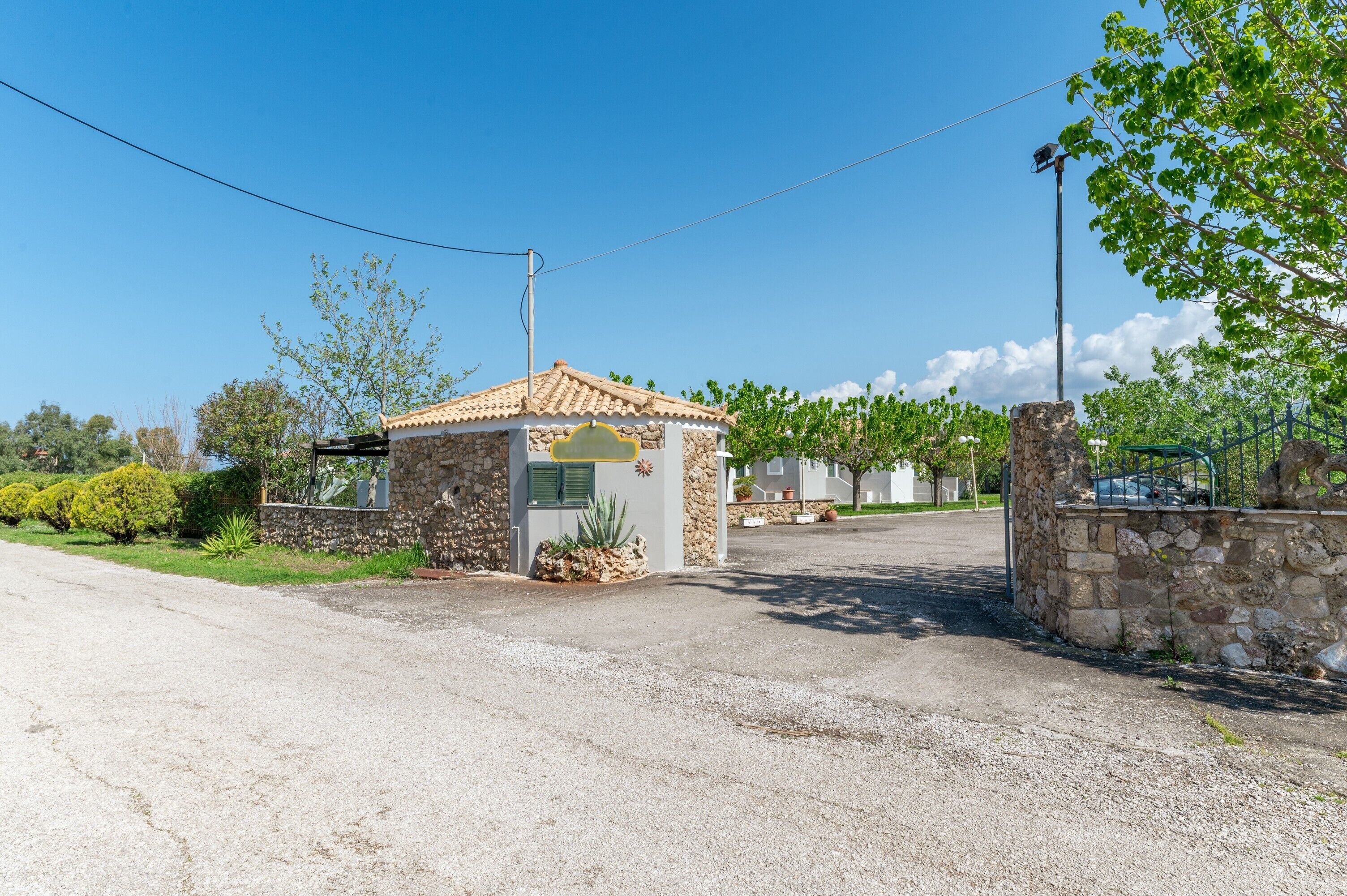 Overnattingsstedets uteområder