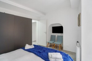 1 Schlafzimmer, Bügeleisen/Bügelbrett, kostenloses WLAN, Bettwäsche