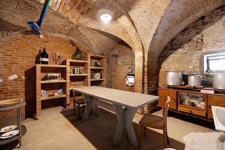 Dining. Holiday Home 'Dello Zio Birba' with Balcony and Wi-Fi