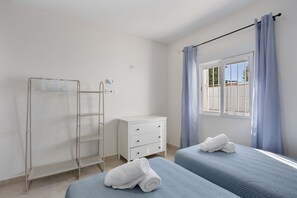 2 habitaciones, wifi gratis y ropa de cama 