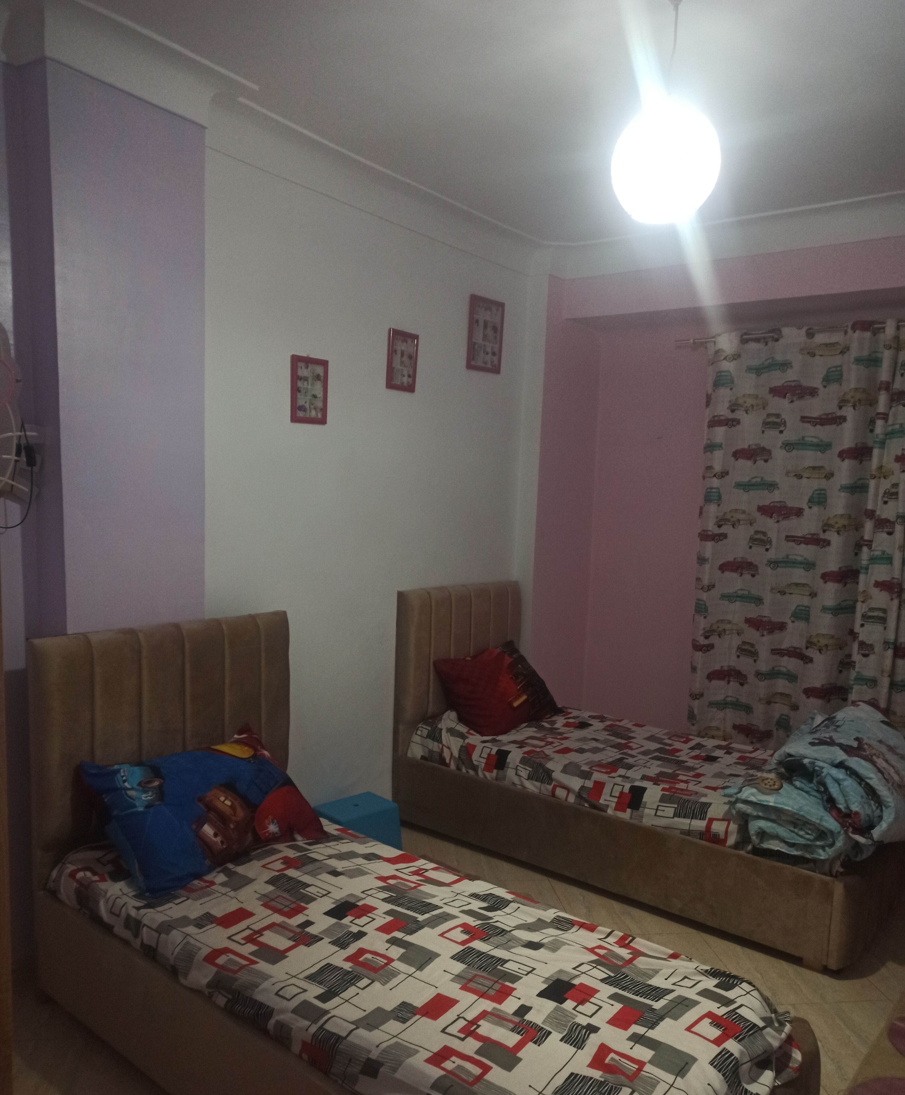 2 habitaciones y ropa de cama 