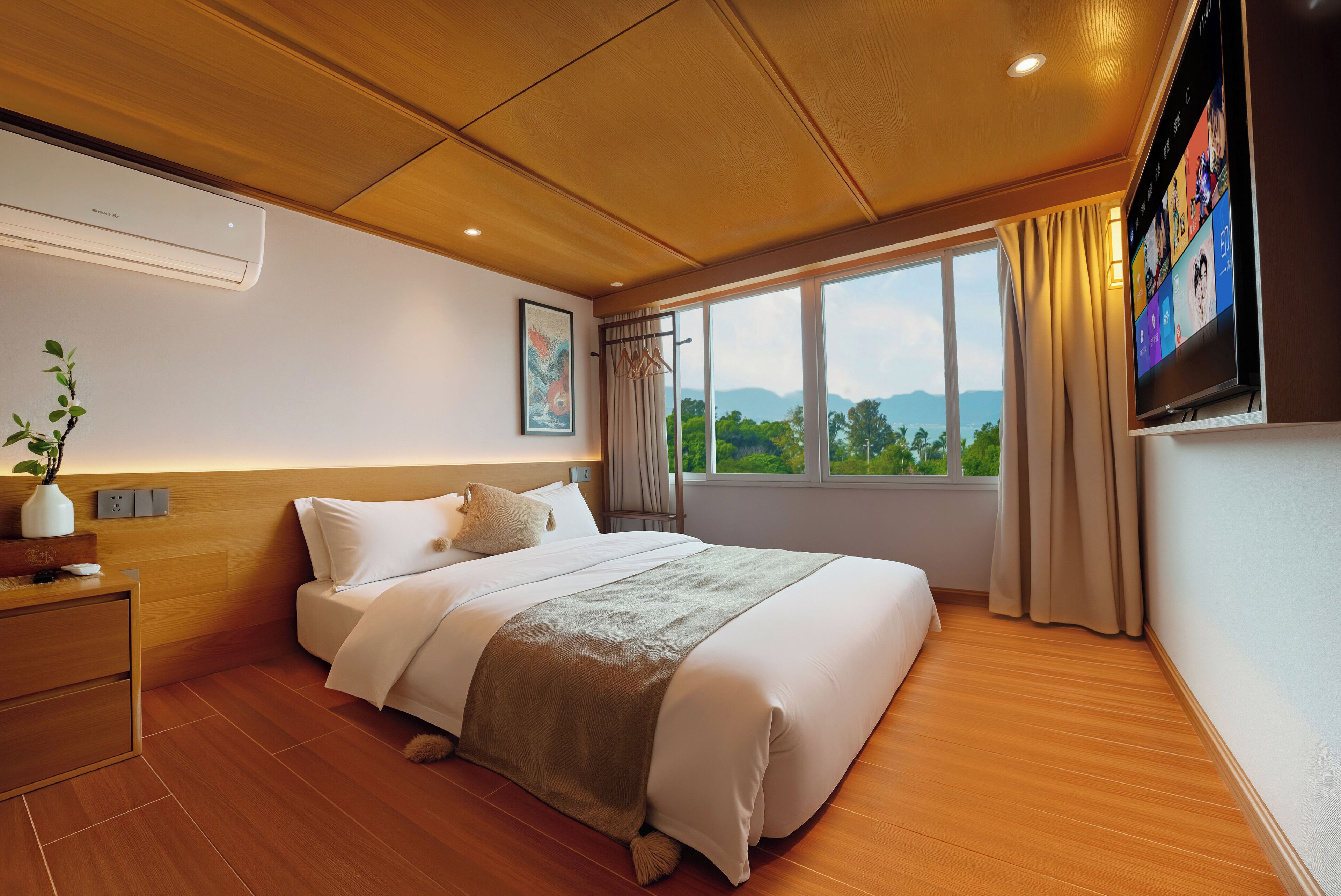 Junior Double Room, Partial Sea View