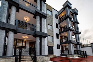 Façade de l’hébergement