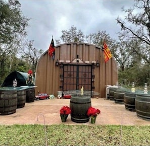 Enceinte de l’hébergement