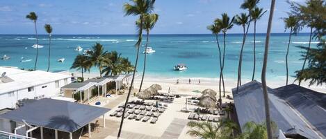 ビーチ、サンラウンジャー、ビーチタオル