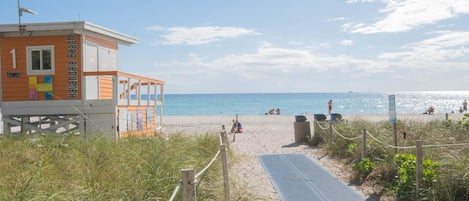 Beach nearby
