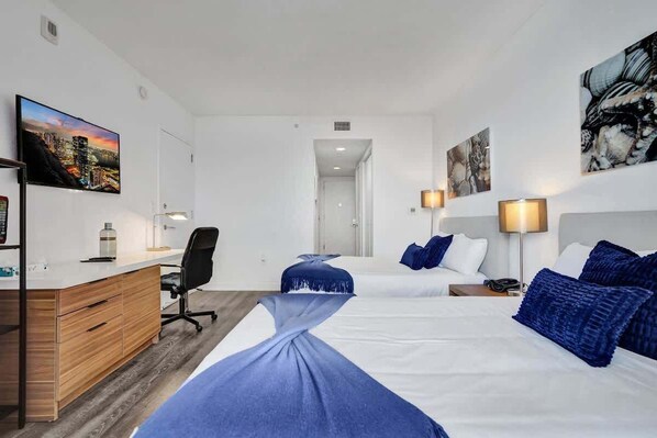 2 chambres, fer et planche Ă repasser, lit parapluie, Wi-Fi gratuit
