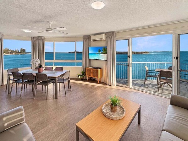 Smart TV - Tripcony Quays Waterfront Apartment - Unit 18 (Sunshine Coast)
