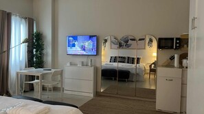 1 makuuhuone, silitysrauta/-lauta, Wi-Fi, vuodevaatteet