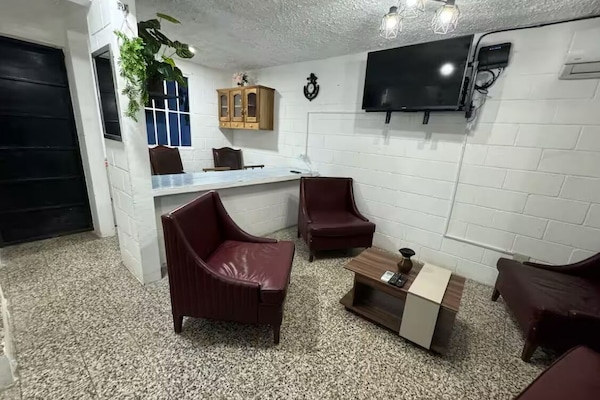 Spacious living room