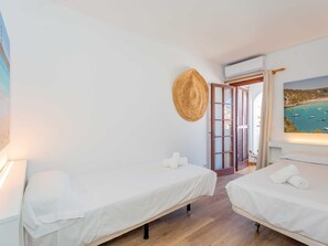 2 dormitoris, wifi i roba de llit 