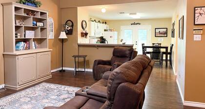 Blue Haven at Salado Plaza. Family friendly townhome w/ fenced back yard!