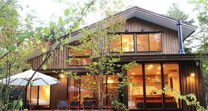New Open Karuizawa Style Villa MIDORI Private yard Luxury kitchen 3 bedrooms / Kitasaku-gun Nagano