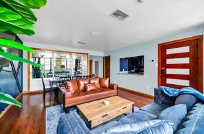 Living area - A. Houston Resort Style Pool - EV Charging (Houston)