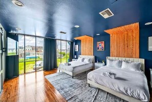 4 chambres, fer et planche à repasser, Wi-Fi, draps fournis