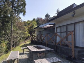 Opções para refeição ao ar livre