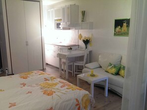 Free WiFi, bed sheets - Studio '4' with Private Terrace and Wi-Fi (Freiburg im Breisgau)