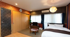 1 غرفة نوم ومكواة/لوح كي وواي فاي مجانًا وملاءات أسرّة