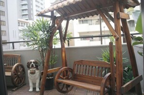 Enceinte de l’hébergement