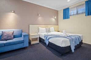 1 bedroom, iron/ironing board, bed sheets