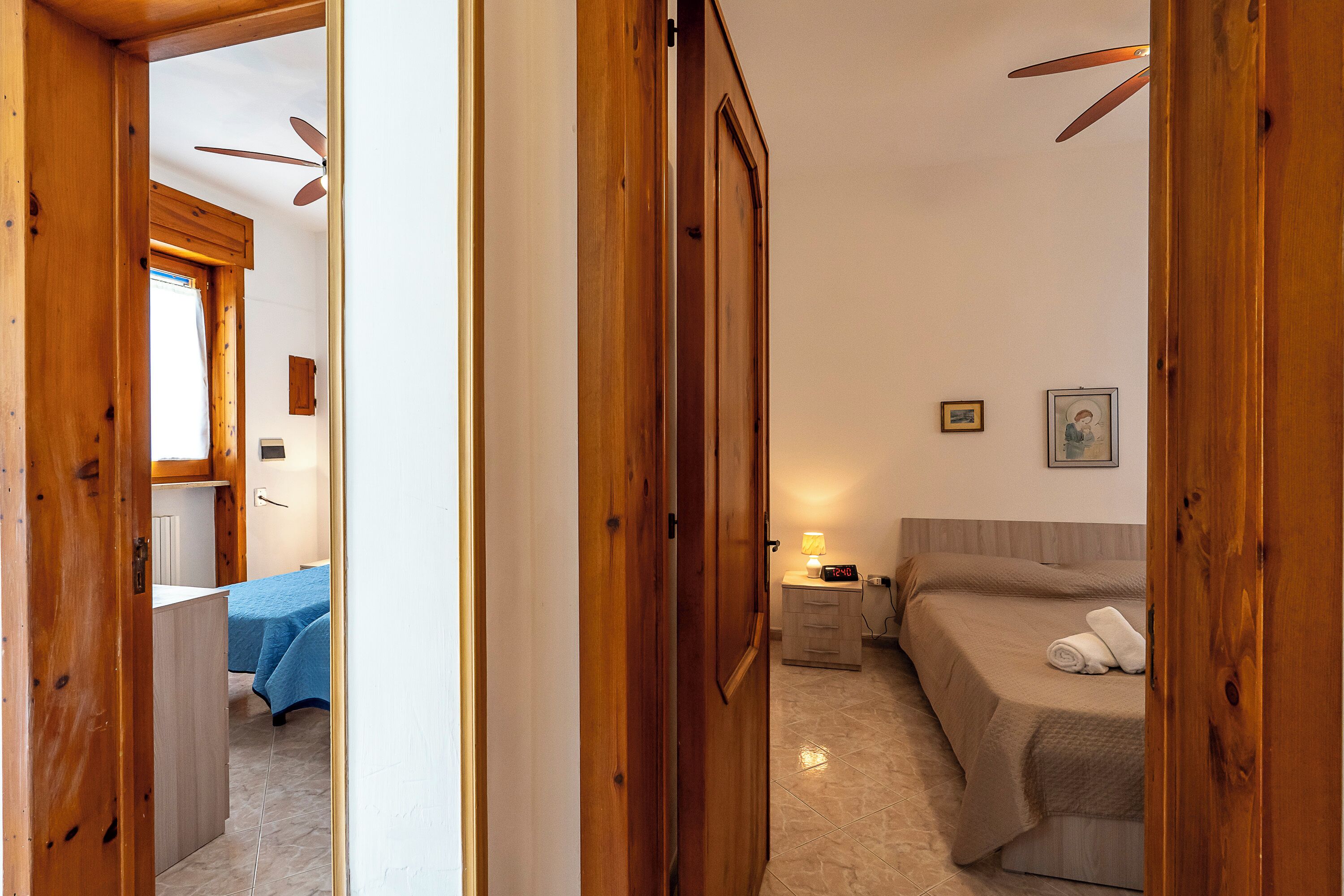 Family Apartment, Multiple Bedrooms (Casa Torre San Giovanni Near the Sea) | 2 bedrooms, bed sheets