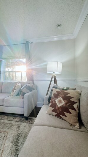 TV connectée, cheminée