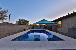 Pool - Desert Lynx 2, Beautiful Home, New Pool, Spacious Back Yard, 4 Bedroom 2 Bath! (Goodyear)