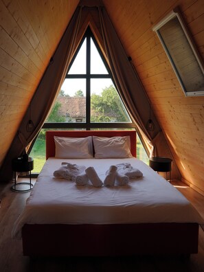 Chalet (Fire Chalet) | 2 Schlafzimmer, laptopgeeigneter Arbeitsplatz, kostenloses WLAN
