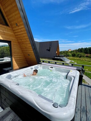 Terrace/patio - Vino Chalets (Bran)