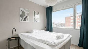 1 makuuhuone, työpöytä, silitysrauta/-lauta, ilmainen Wi-Fi